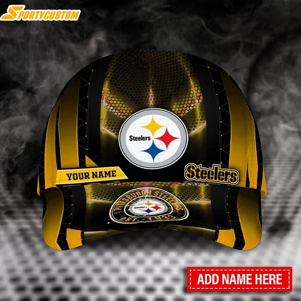 Custom Name Pittsburgh Steelers Classic Baseball Cap