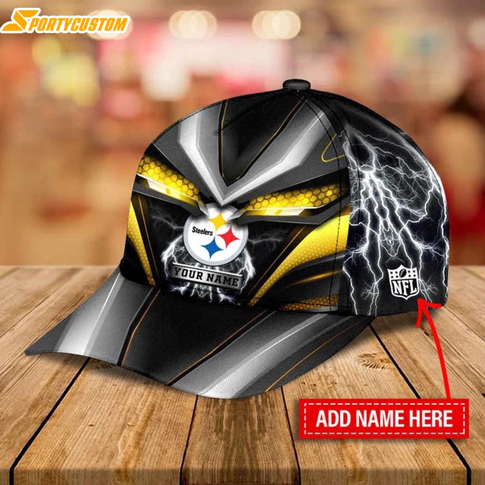 Custom Name Pittsburgh Steelers Team Football Classic Baseball Cap