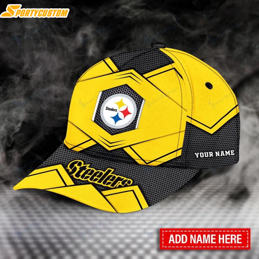 Custom Name Pittsburgh Steelers Team Sport Classic Baseball Cap
