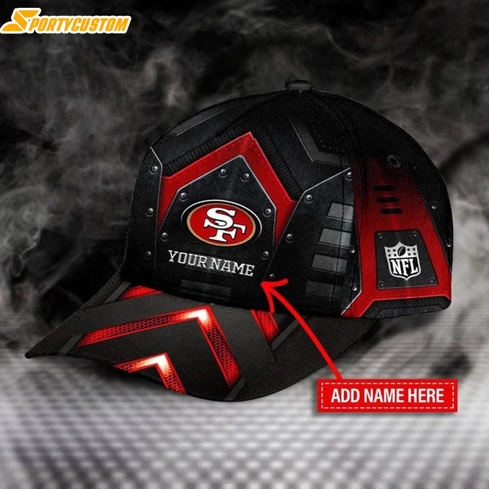 Custom Name San Francisco 49ers Team Sport Classic Baseball Cap