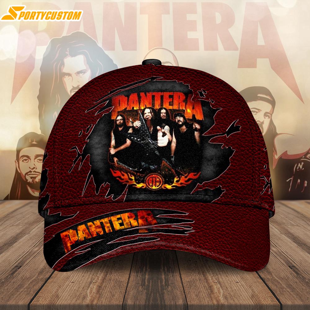 Pantera Music Baseball Cap Print For Fans