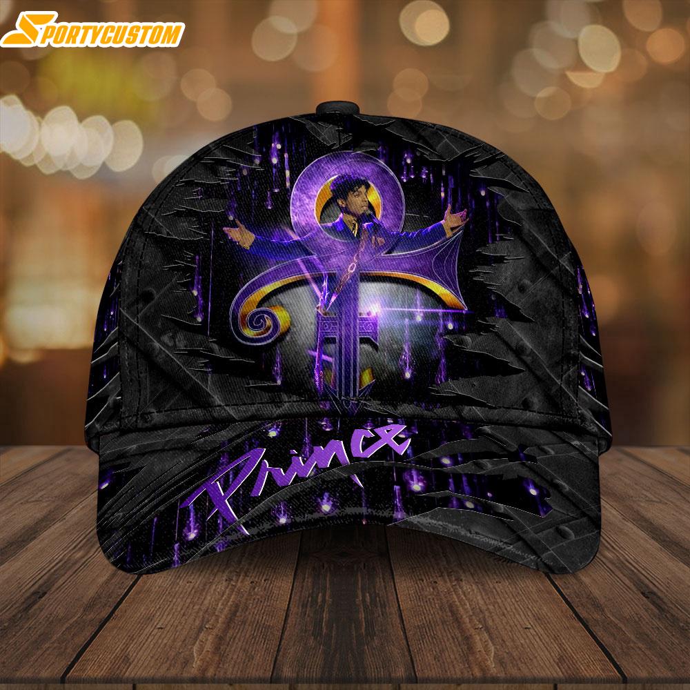 Prince Music Baseball Cap Print For Fans