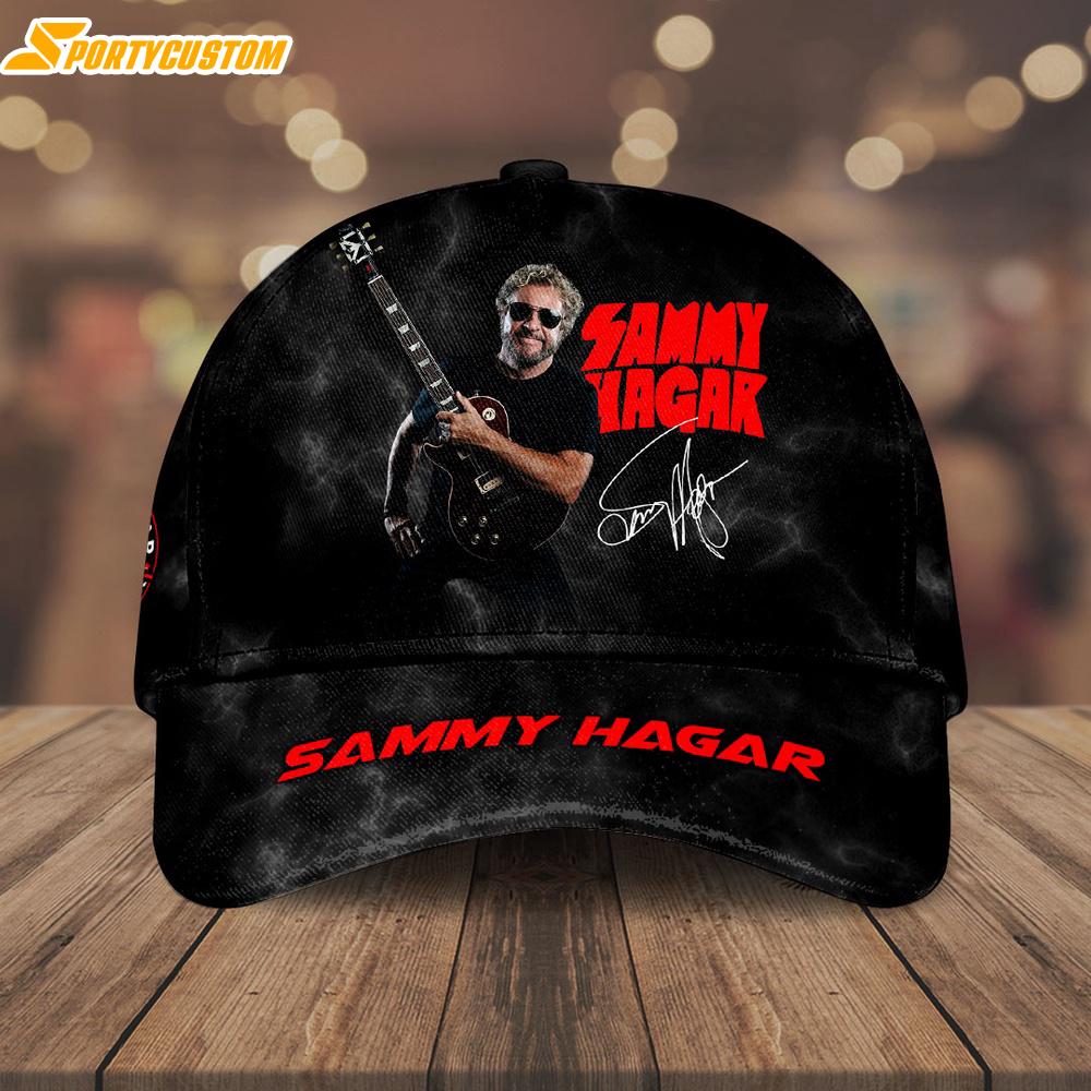Sammy Hagar Music Signature Baseball Cap Print For Fans
