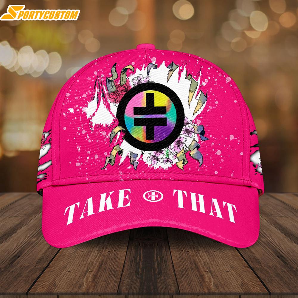 Take That Music Pattern Baseball Cap Print For Fans