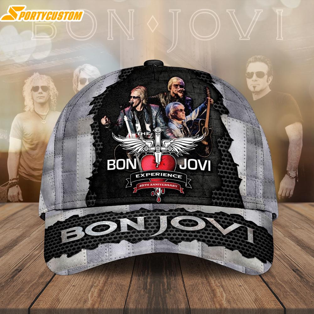 The Bon Jovi Music Baseball Cap Print For Fans