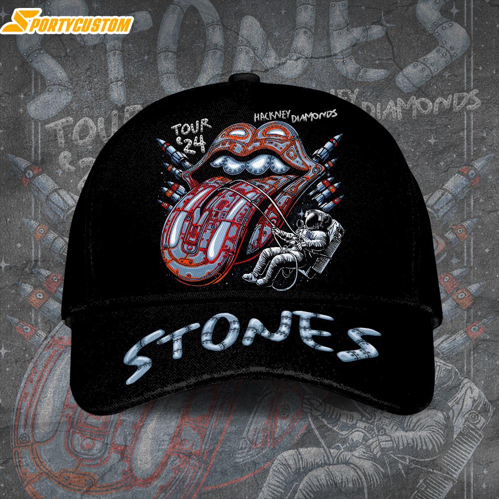 The Rolling Stones Music Tour 24 Baseball Cap Print For Fans