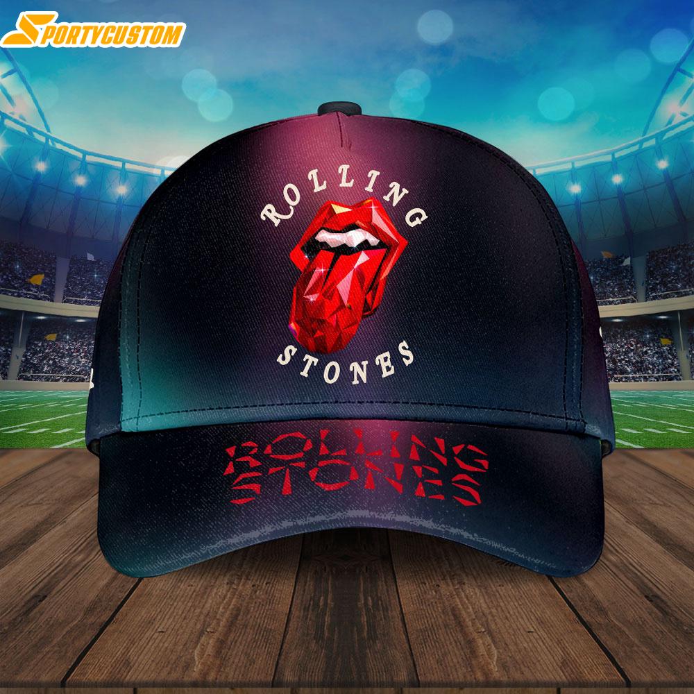 The Rolling Stones Music Tour Baseball Cap Print For Fans