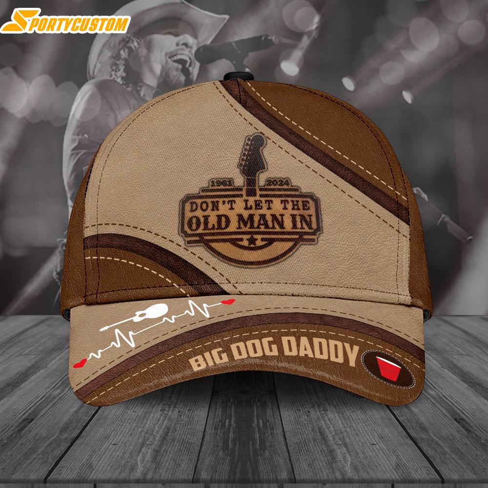 Toby Keith Don't Let The Old Man Baseball Cap Print For Fans