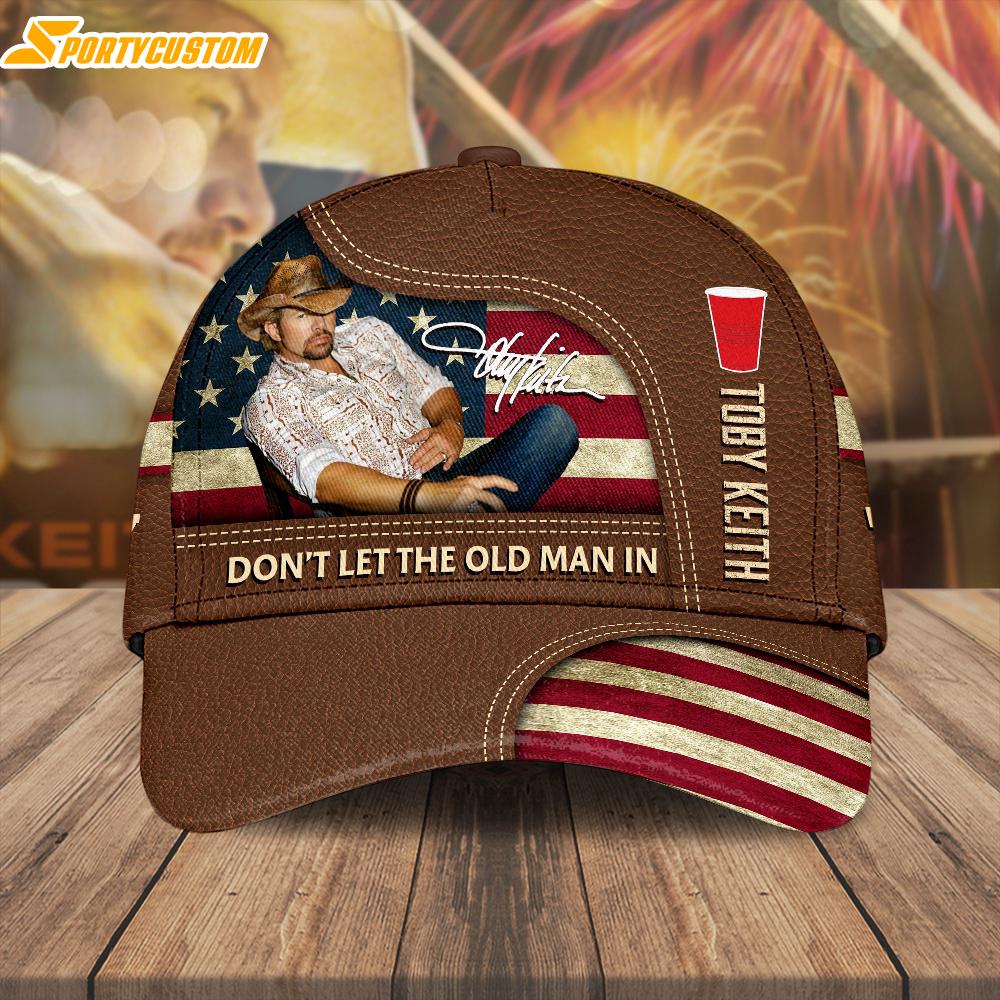Toby Keith Music US Flag Baseball Cap Print For Fans