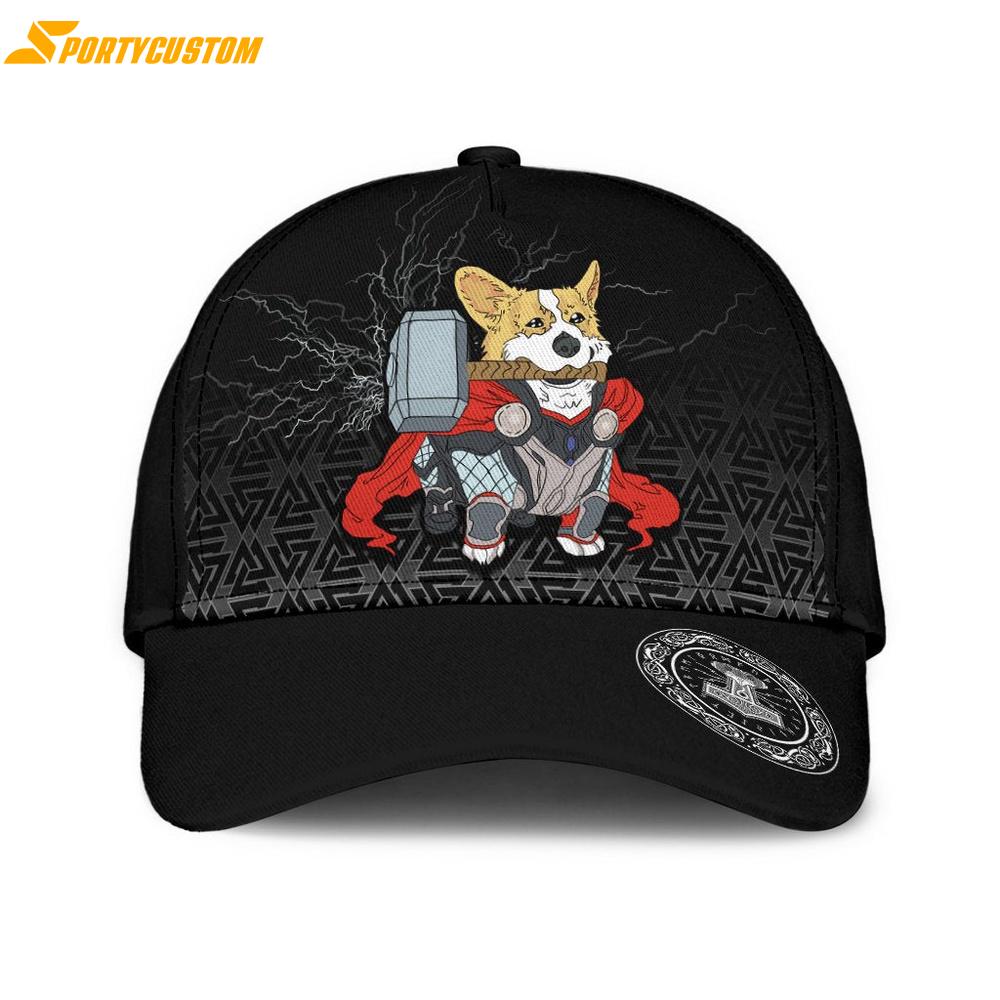 Corgi Viking Classic Baseball Cap