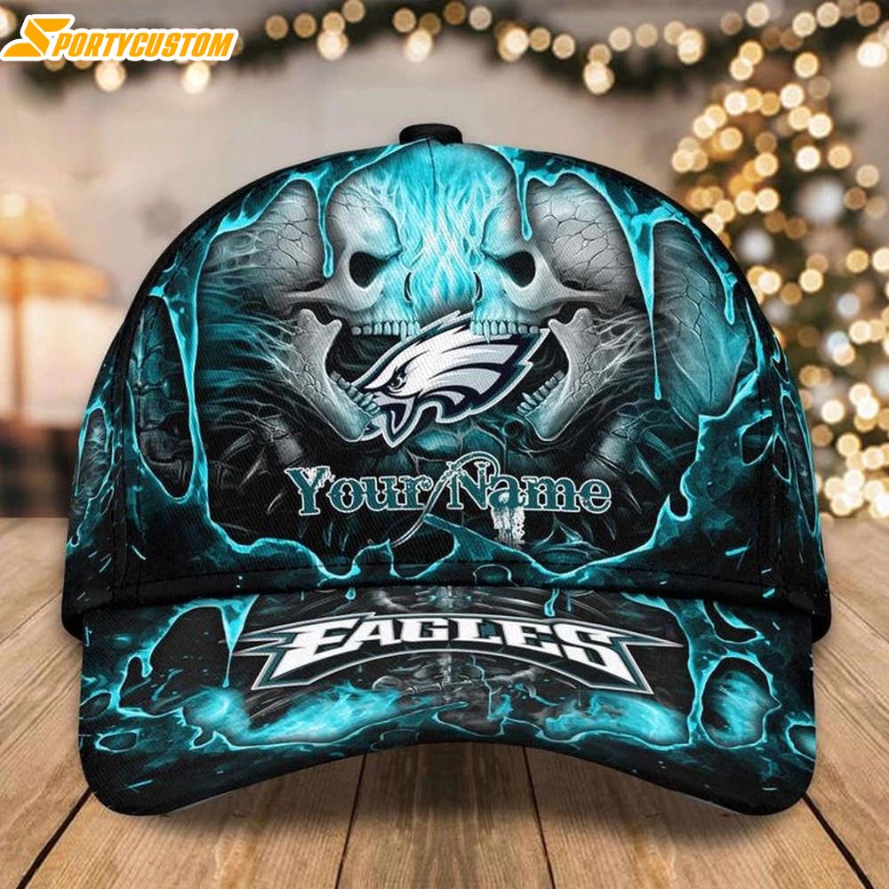 Custom Name Philadelphia Eagles Baseball Caps