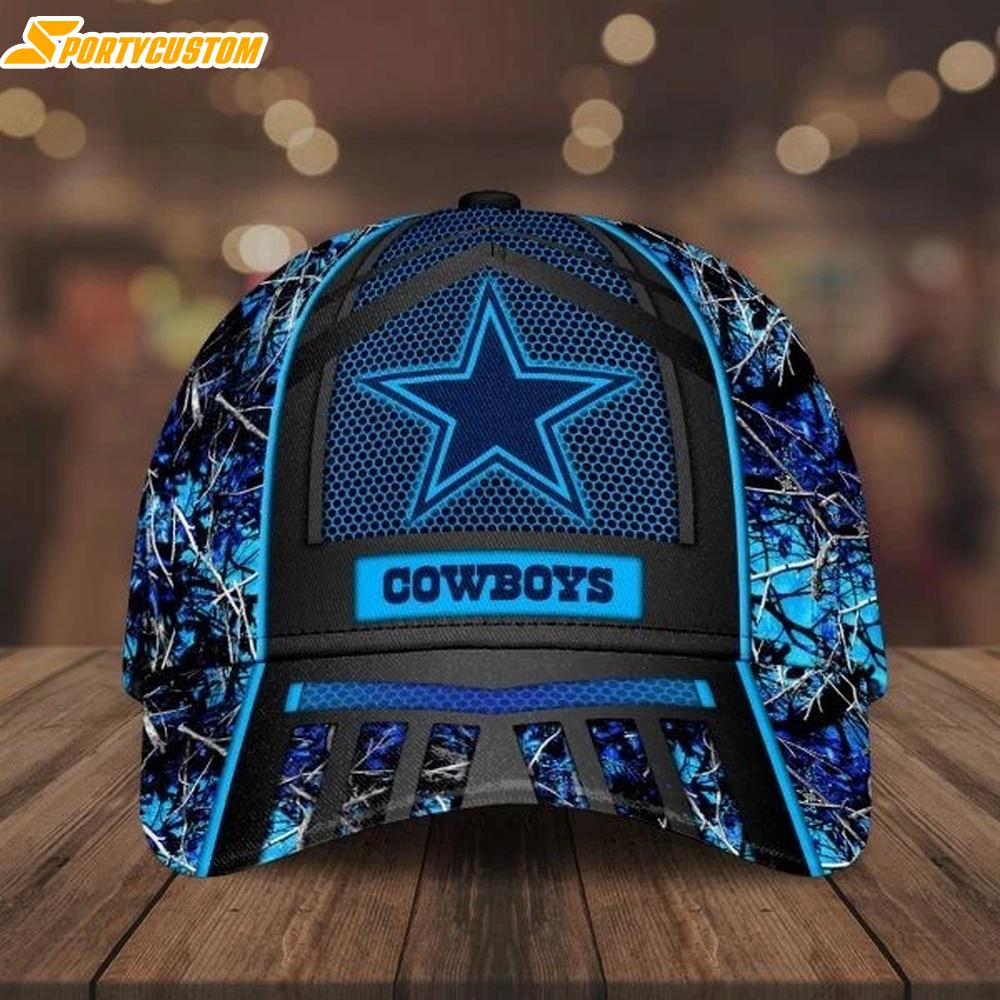 Dallas Cowboys Team Pattern Baseball Caps