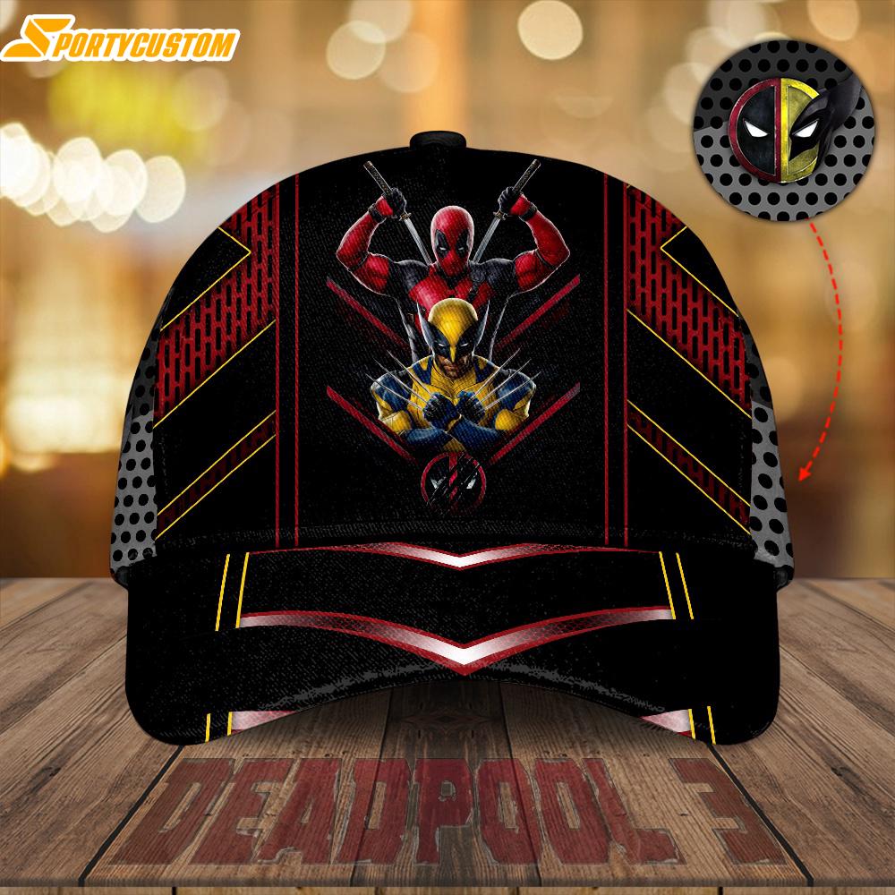 Deadpool Movies Pattern Baseball Caps