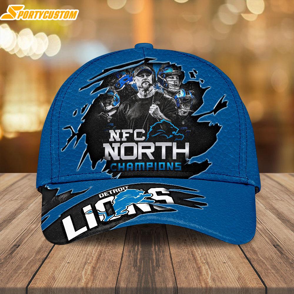 Detroit Lions NFL Champions Baseball Caps