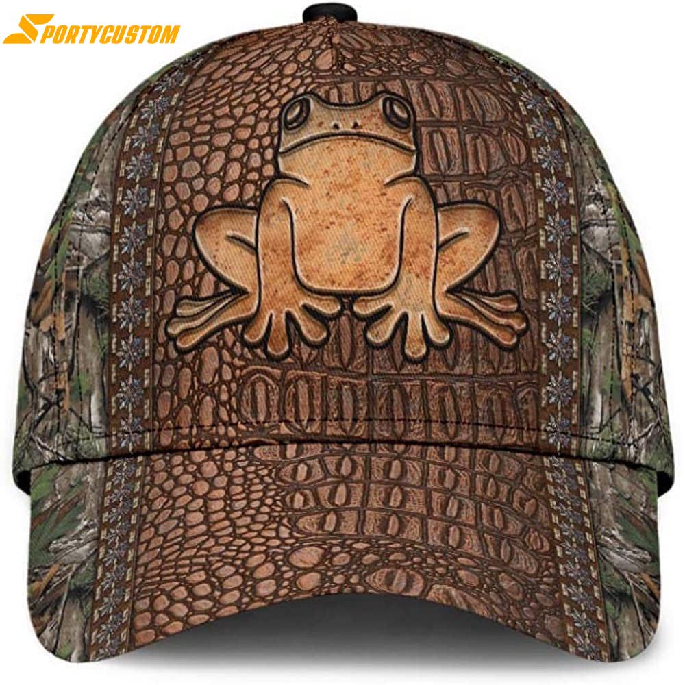 Frog Animal Tree Dry Skin Style Classic Baseball Cap