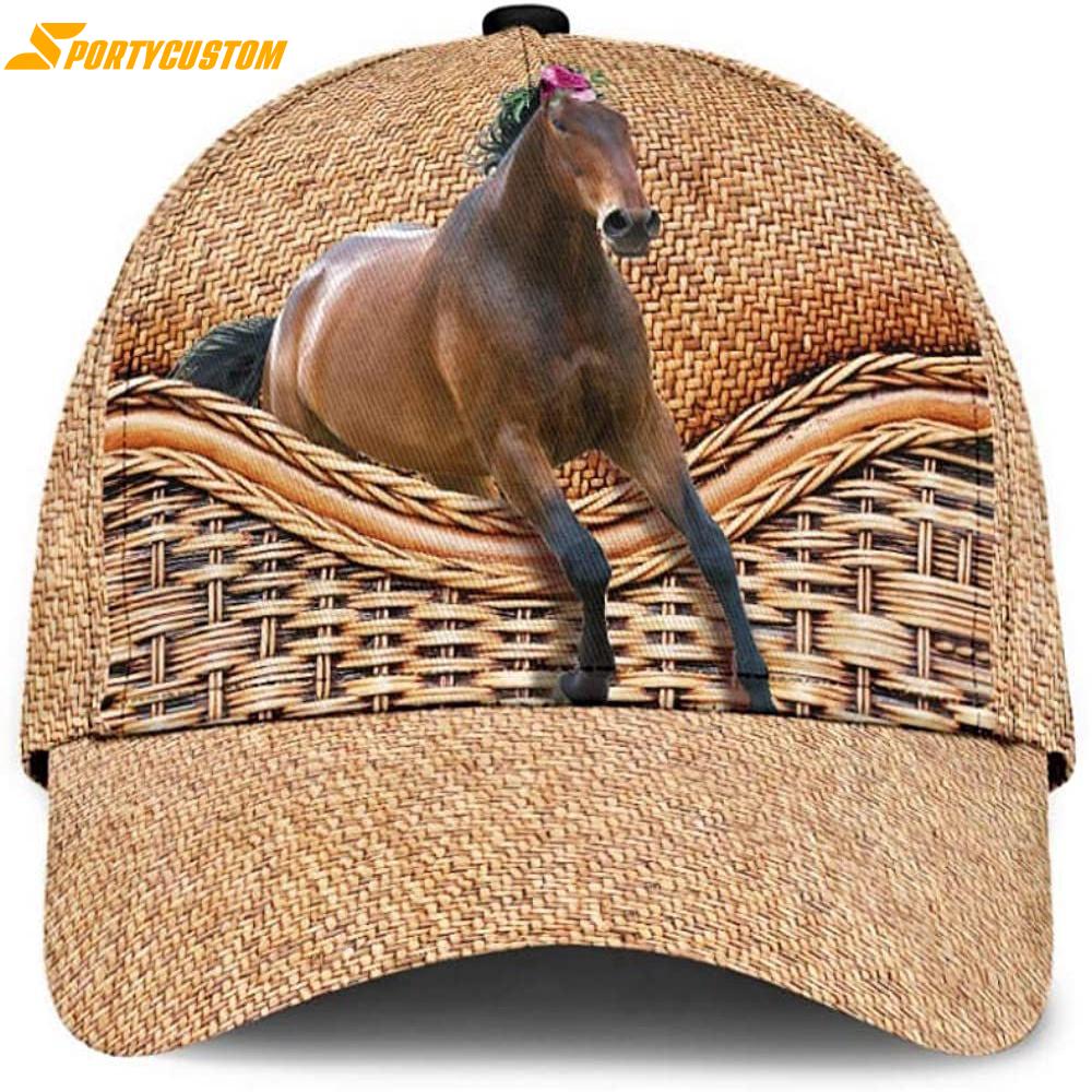 Horse Cute Simple and Beautiful Classic Baseball Cap