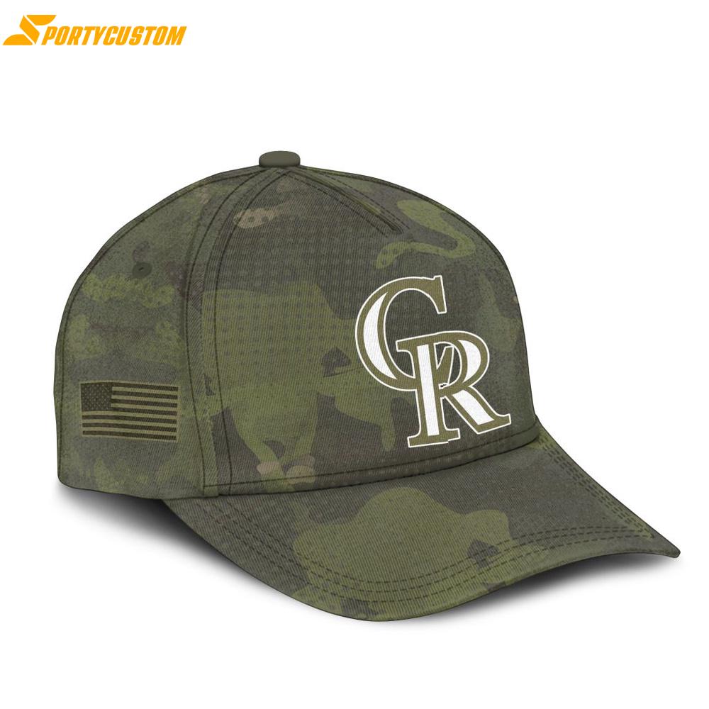 MLB Colorado Rockies Military Appreciation Month Baseball Cap