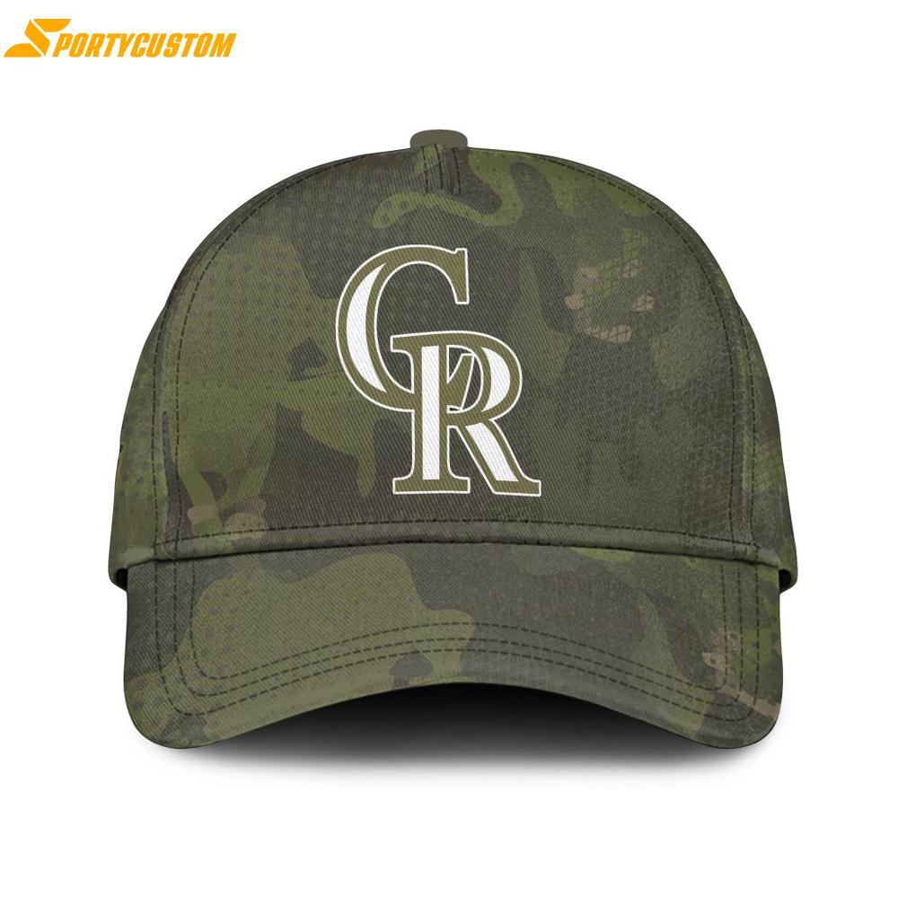 MLB Colorado Rockies Military Appreciation Month Baseball Cap