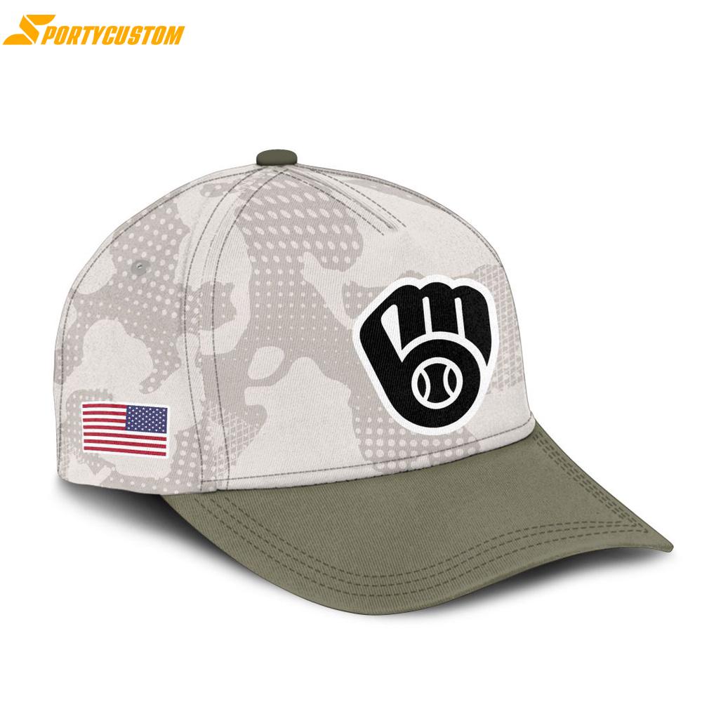 MLB Milwaukee Brewers Special Armed Forces Day Baseball Cap