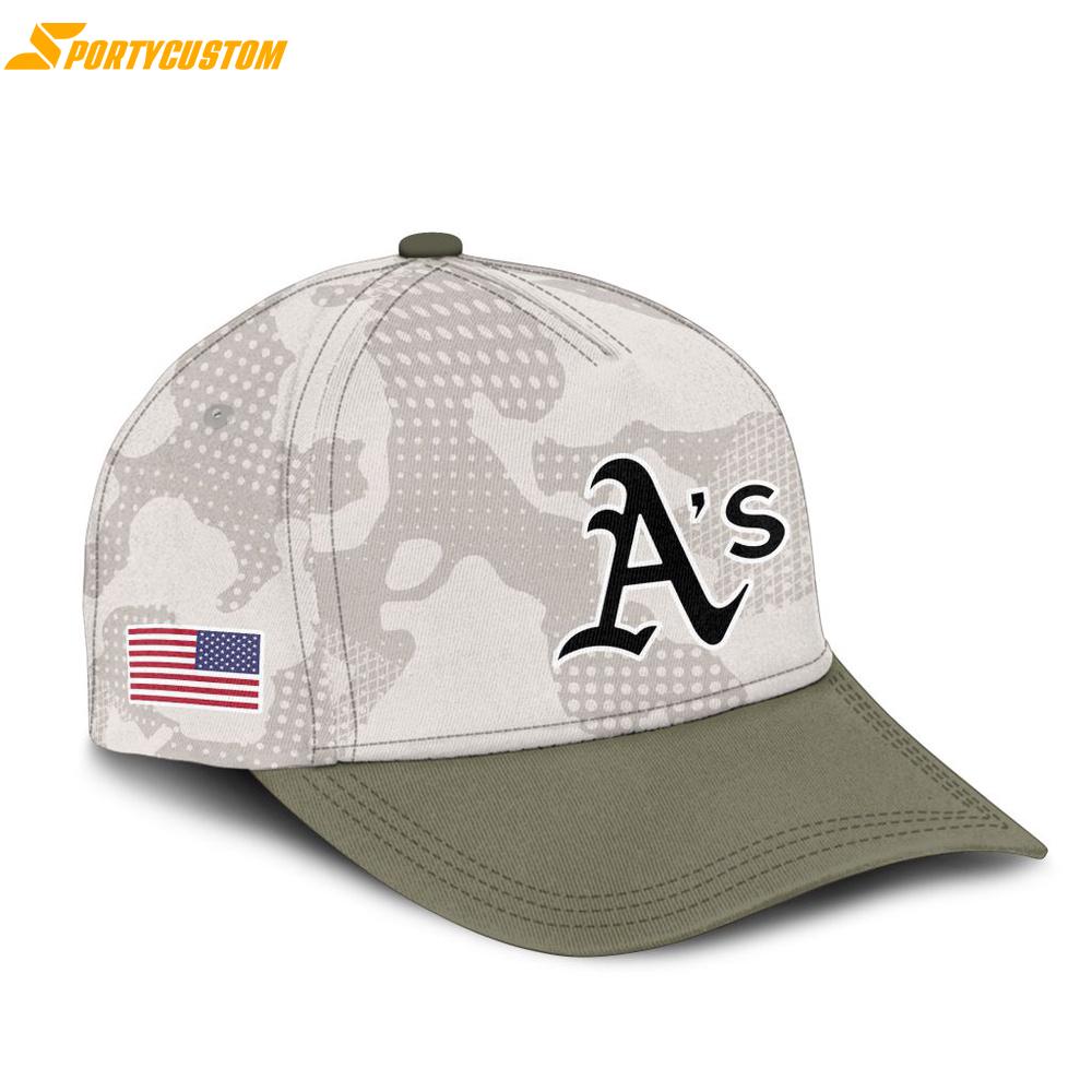 MLB Oakland Athletics Special Armed Forces Day Baseball Cap