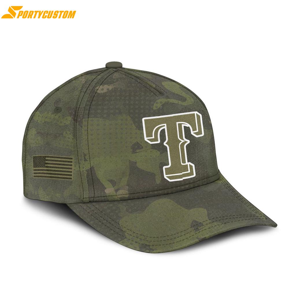 MLB Texas Rangers Military Appreciation Month Baseball Cap