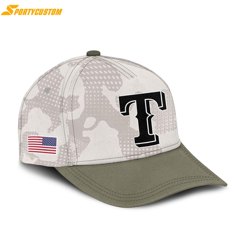 MLB Texas Rangers Special Armed Forces Day Baseball Cap