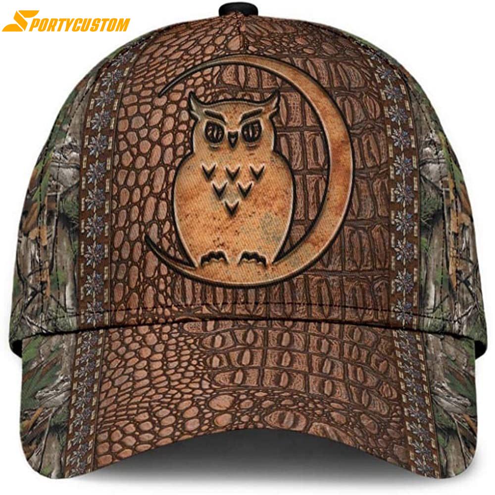 Owl Animal Tree Dry Skin Style Classic Baseball Cap