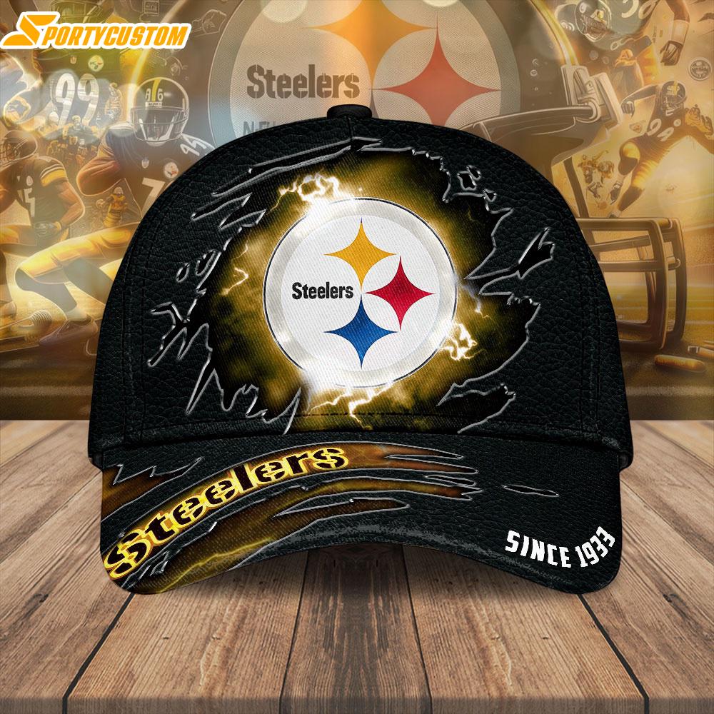 Pittsburgh Steelers NFL Since 1933 Baseball Caps