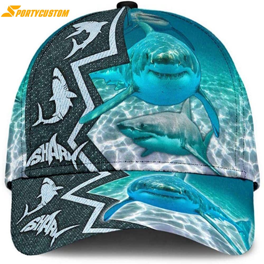 Shark Undersea Classic Baseball Cap