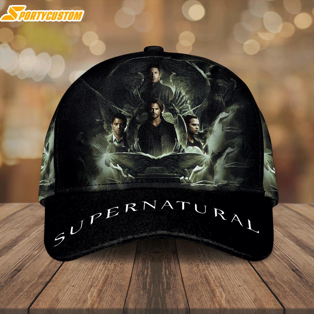 Supernatural TV Series Pattern Baseball Caps