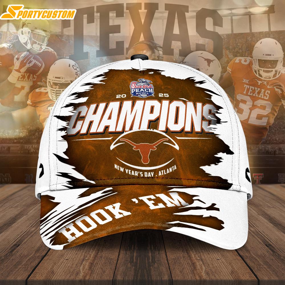 Texas Longhorns NCAA New Year's Day Baseball Caps