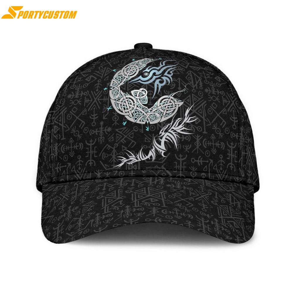 Viking Style Fenrir Wolf Classic Baseball Cap
