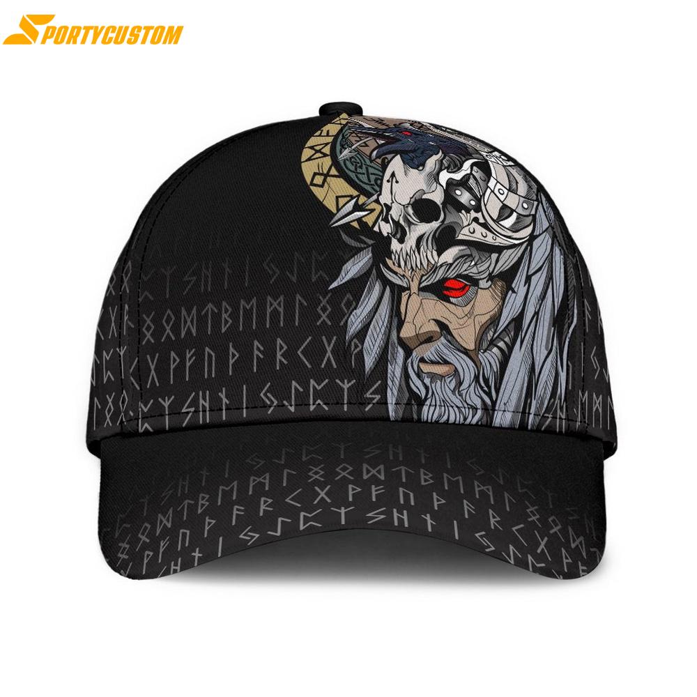 Viking Style Odin Raven Classic Baseball Cap
