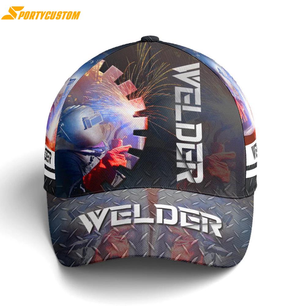 Welder Metallic Style Classic Baseball Cap