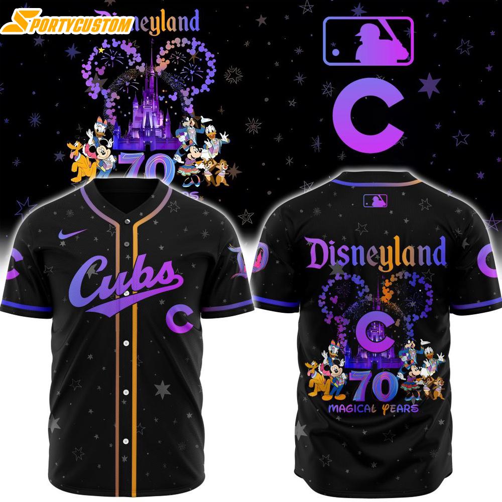 MLB Chicago Cubs X Disneyland 70 Magical Years Baseball Jersey