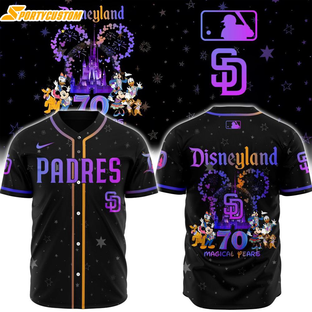 MLB San Diego Padres X Disneyland 70 Magical Years Baseball Jersey