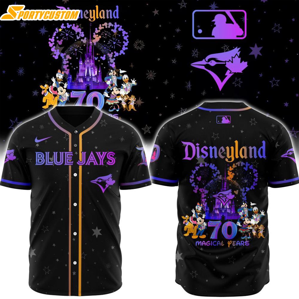 MLB Toronto Blue Jays X Disneyland 70 Magical Years Baseball Jersey