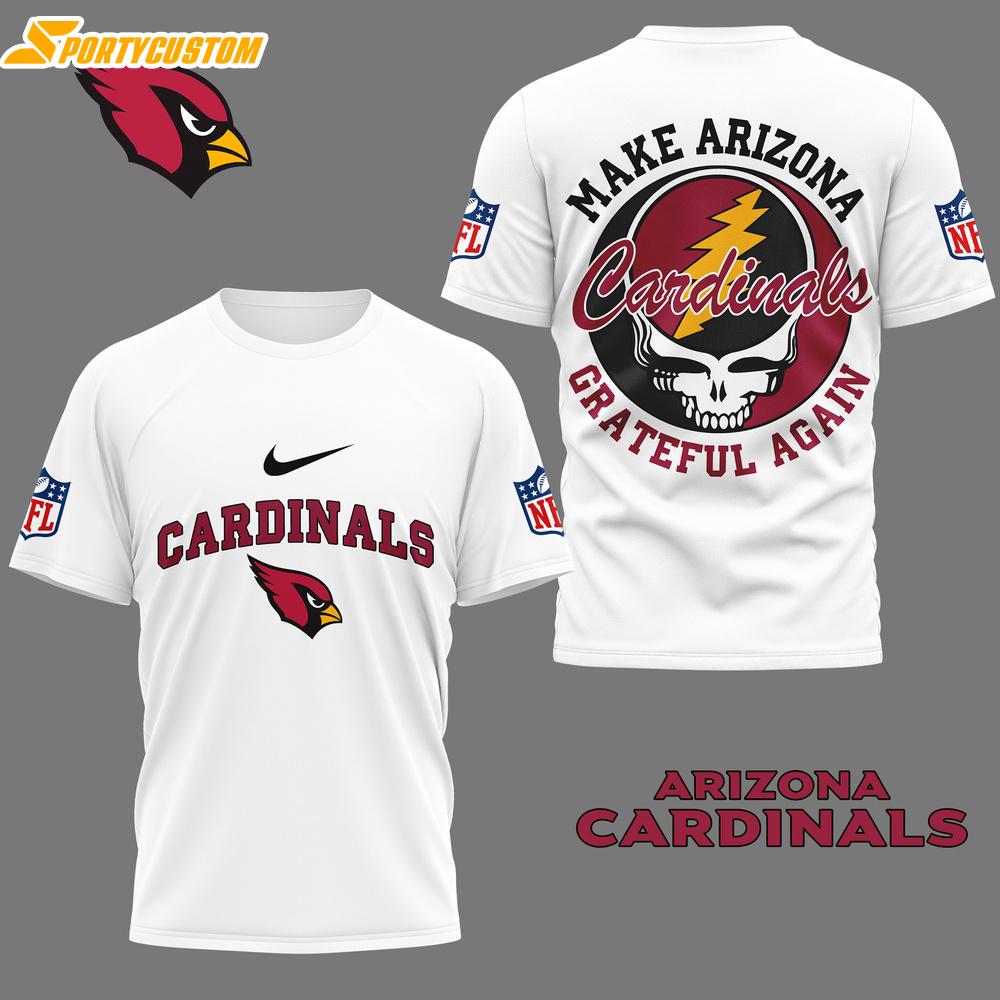 Arizona Cardinals NFL Grateful Game Day 3D Shirt For Fans