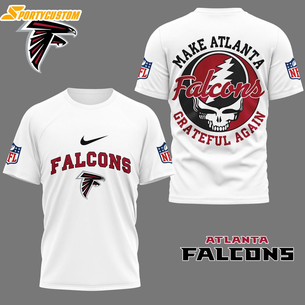 Atlanta Falcons NFL Grateful Game Day 3D Shirt For Fans