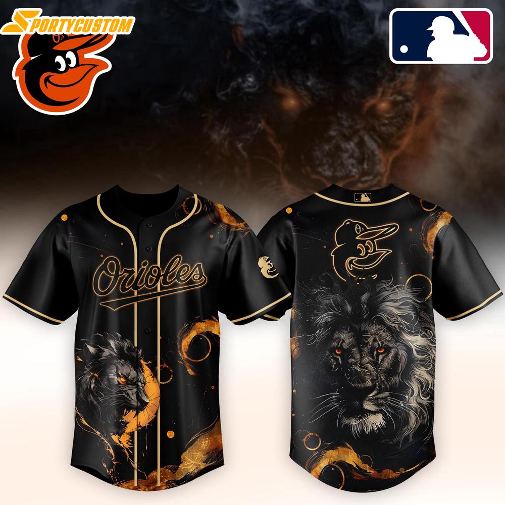 Baltimore Orioles MLB x Lion Baseball Jersey For Fans Baltimore Orioles MLB x Lion Baseball Jersey For Fans
