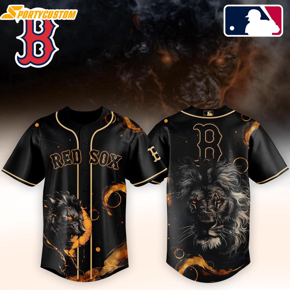 Boston Red Sox MLB x Lion Baseball Jersey For Fans