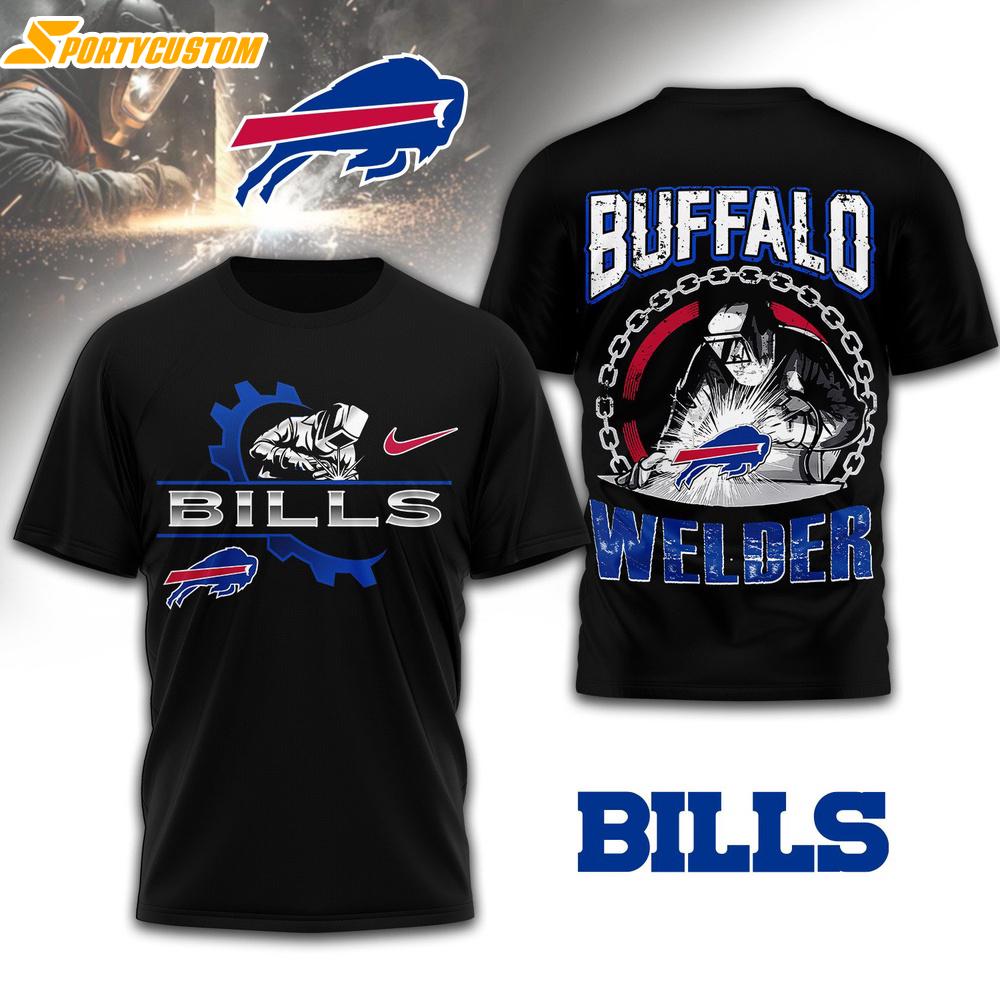 Buffalo Bills NFL Welder 3D Shirt For Fans