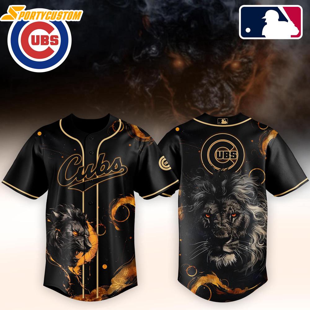 Chicago Cubs MLB x Lion Baseball Jersey For Fans Chicago Cubs MLB x Lion Baseball Jersey For Fans