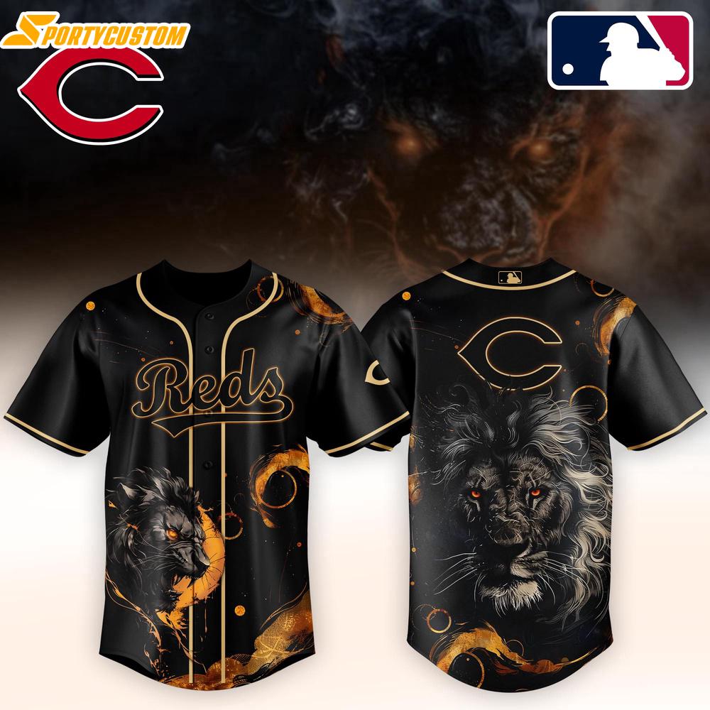 Cincinnati Reds MLB x Lion Baseball Jersey For Fans