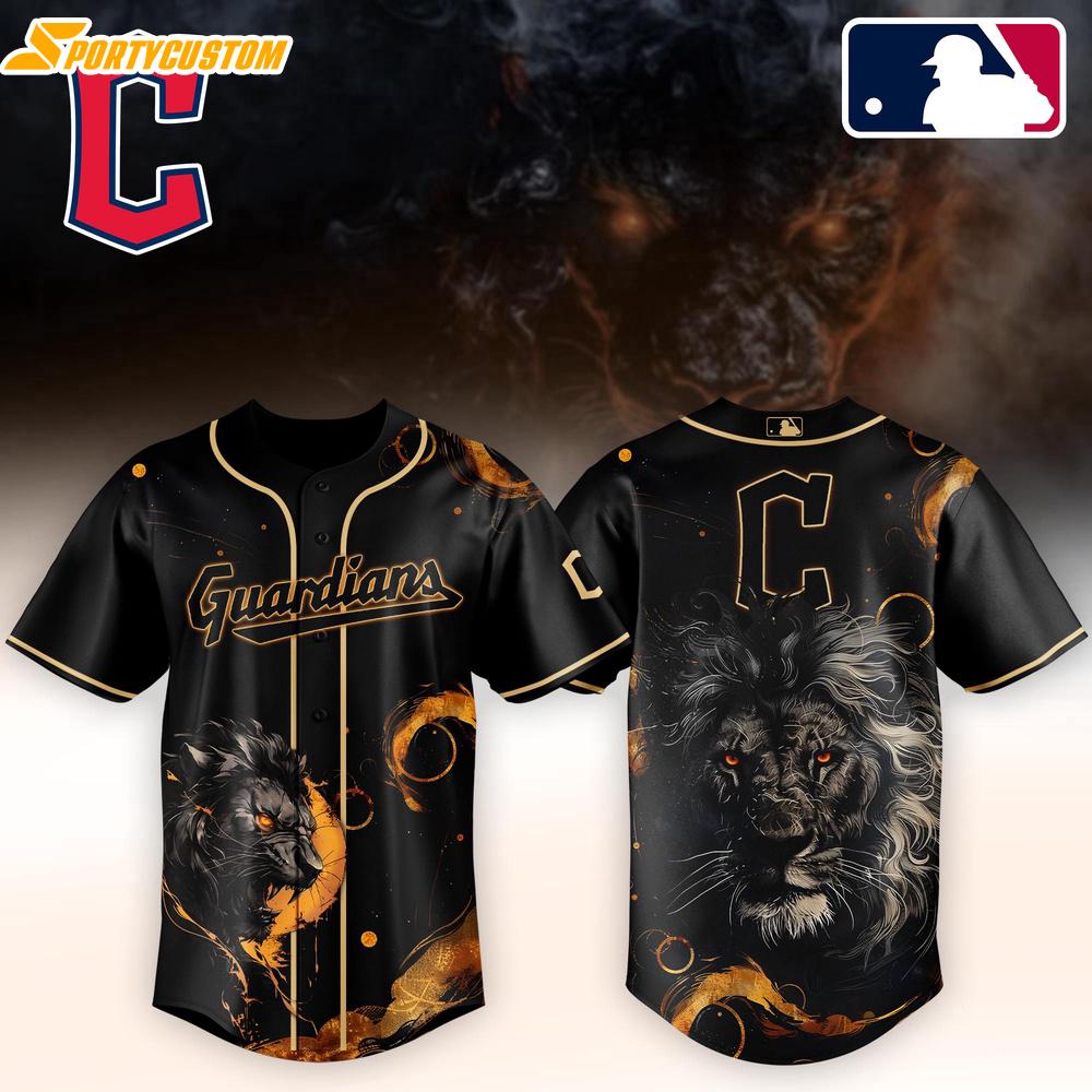 Cleveland Guardians MLB x Lion Baseball Jersey For Fans Cleveland Guardians MLB x Lion Baseball Jersey For Fans