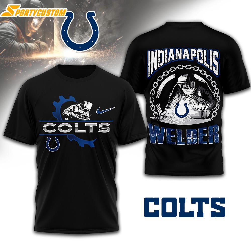 Indianapolis Colts NFL Welder 3D Shirt For Fans