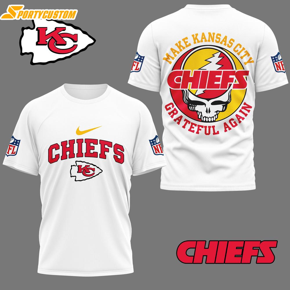 Kansas City Chiefs NFL Grateful Game Day 3D Shirt For Fans