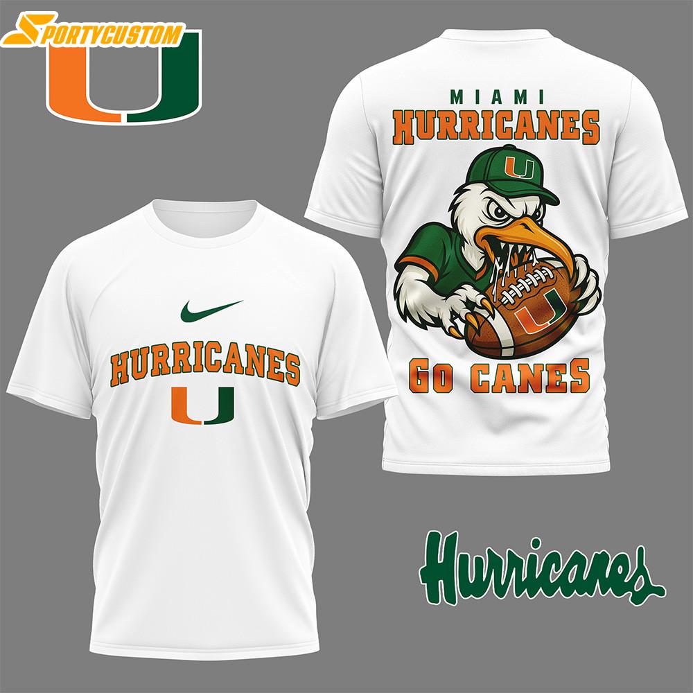 Miami Hurricanes NCAA Nation Gear 3D Shirt