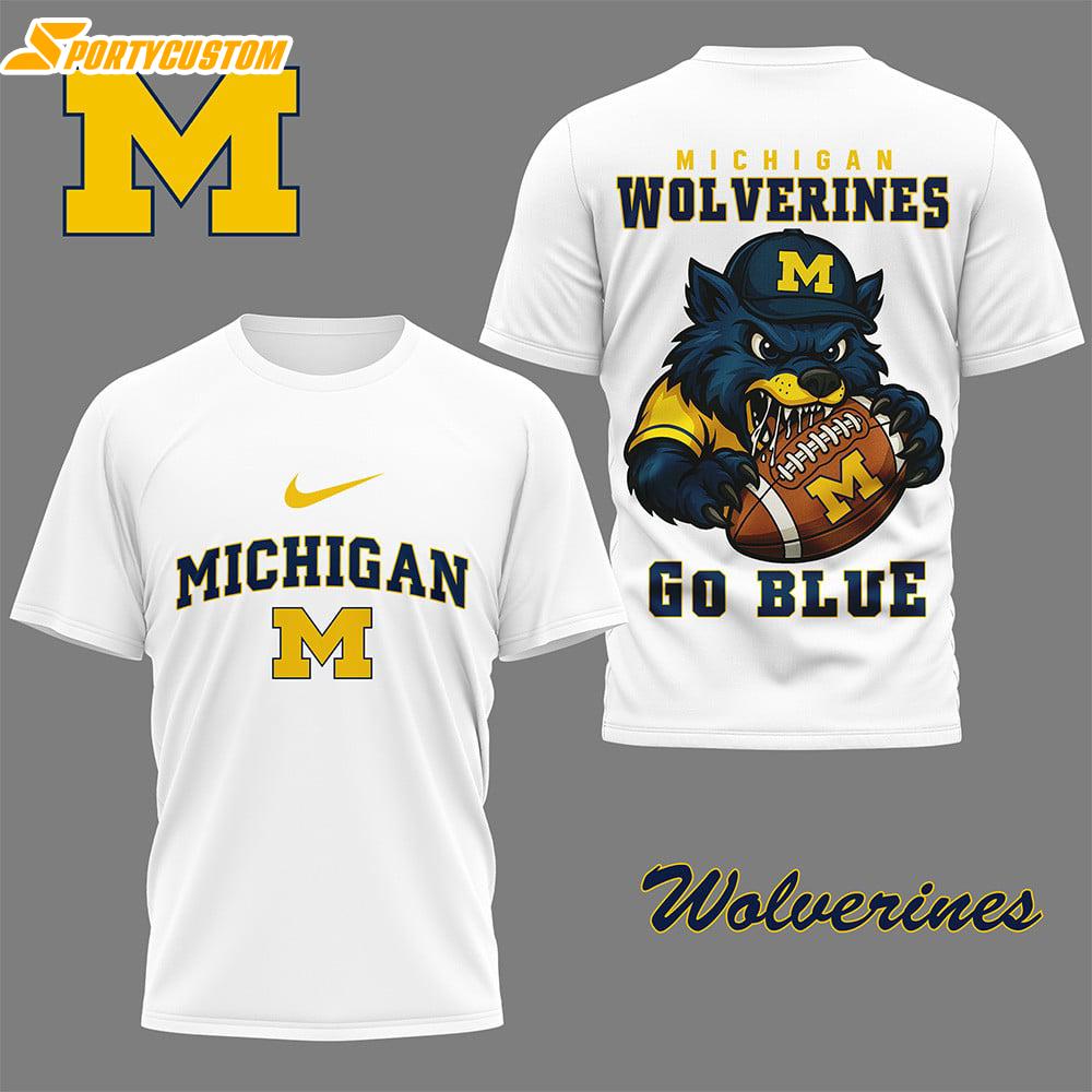 Michigan Wolverines NCAA Nation Gear 3D Shirt