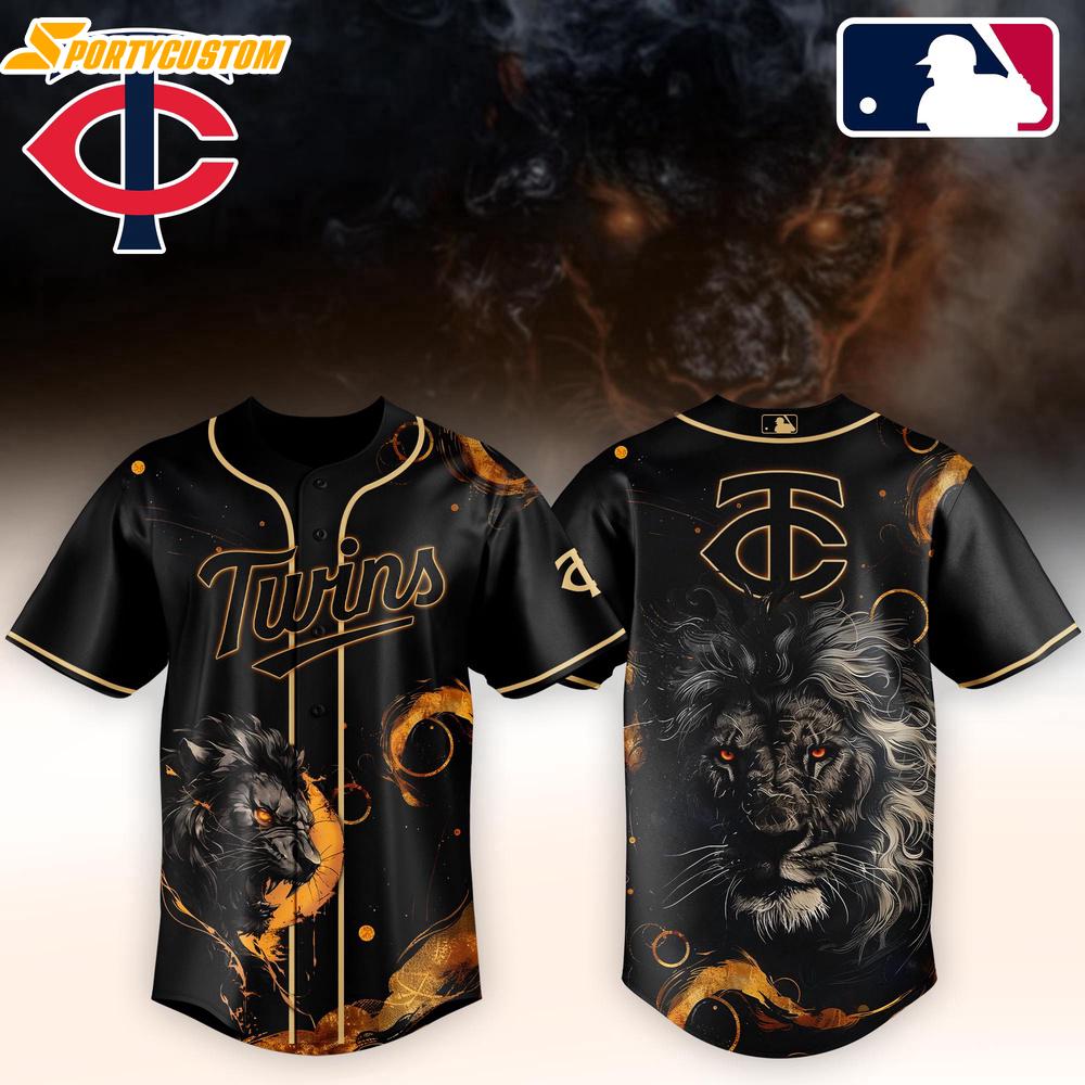 Minnesota Twins MLB x Lion Baseball Jersey For Fans Minnesota Twins MLB x Lion Baseball Jersey For Fans